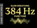 Engineered 384Hz: Pure Tonne Binaural Breathing for Deep Relaxation &amp; Balance | 10 Hours, OLED Safe