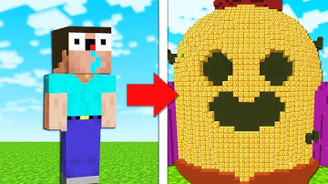 NOOB vs LUCKY BLOCK SPIKE BRAWL STARS MUTANT in MINECRAFT!