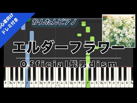Elderflower (Easy Piano with Do-Re-Mi) - Official HIGE DANdism