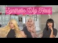 THESE SYNTHETIC WIGS GOT ME LOOKING LIKE A BADDIE!! FEAT. VELLA VELLA &amp; MODEL MODEL | LEXVAY TV