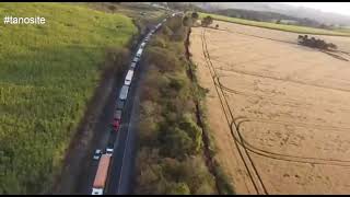 S.a.platina - Manutenção Da Ponte Do Ubá Provoca Congestionamento Na Br-153