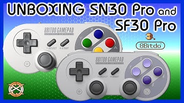 SN30 PRO & SF30 PRO UNBOXING | 8bitdo