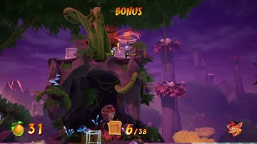 Crash bandicoot 4 Dino Dash 100% no deaths, all gems, all boxes and flashback tape