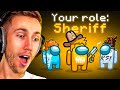 AMONG US BUT I PLAY SHERIFF!! (Modded Among Us) (Sidemen Proximity Chat)