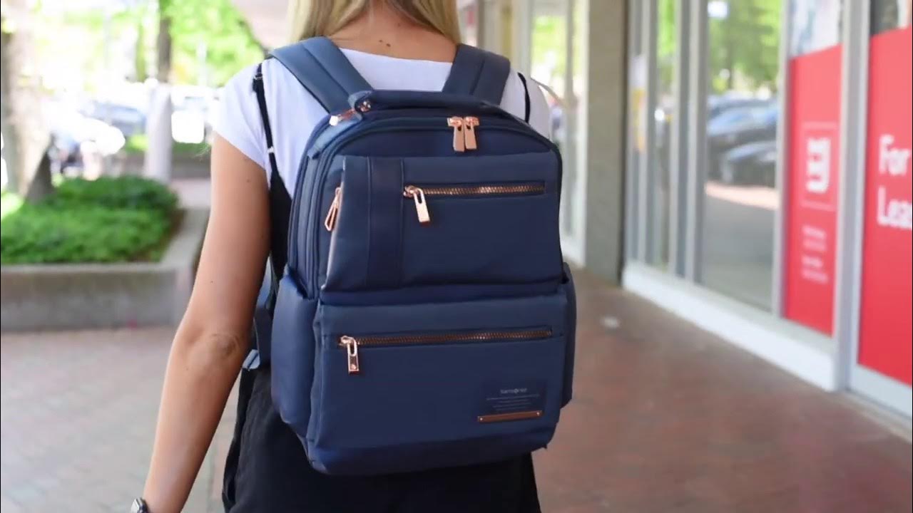 Samsonite Open Road Ladies Backpack Bags to Go - YouTube