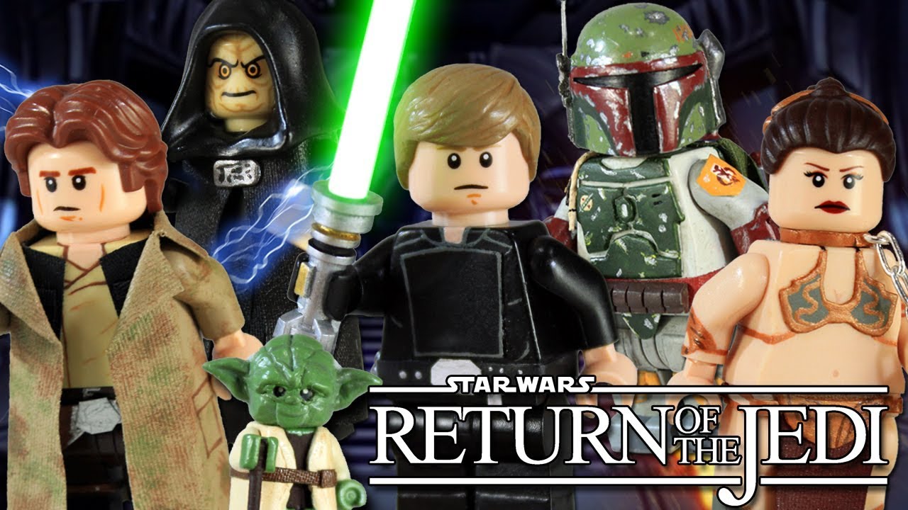 Custom LEGO Wars: of the Jedi Minifigures - YouTube