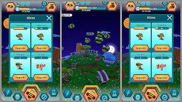 Honey Grubber Idle Bee Tycoon (Gameplay Android)