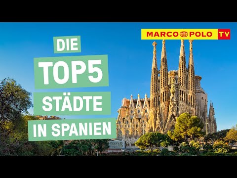 Video: Die beliebtesten Städte in Spanien