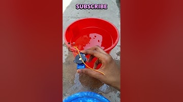 water tank alarm with BC 547 transistor #electrial #sciencemodel