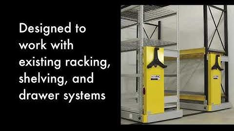 Spacesaver ActivRAC 7M Industrial Storage System