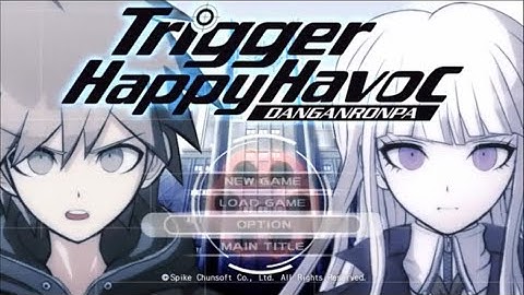 Danganronpa Menu Sound Effect - Option Selected