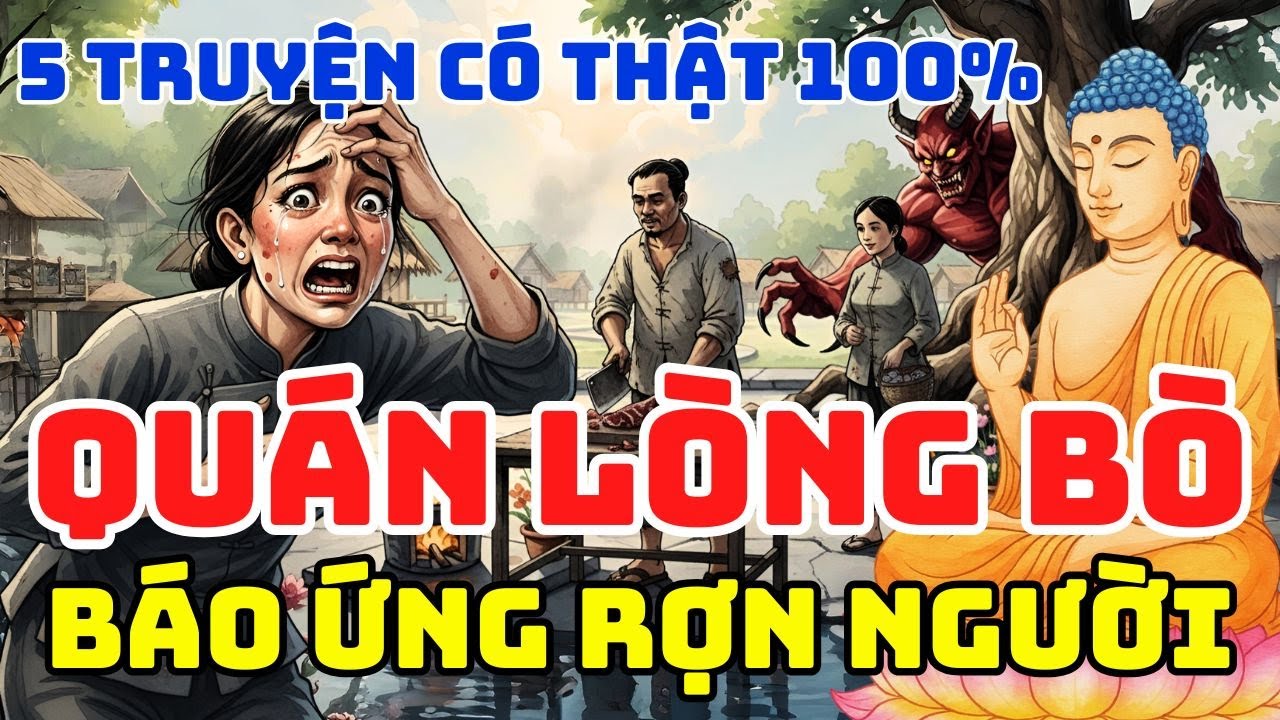 NHÂN QUẢ 🔴🔴 NGHE RỢN NGƯỜI QUÁN NHẬU LÒNG BÒ, NGHIỆP BÁO KINH HOÀNG
