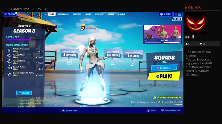 Chris Kuykendall fortnite gameplay squads
