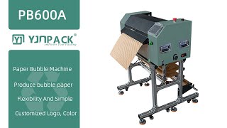 What is the paper bubble machine PB600A?