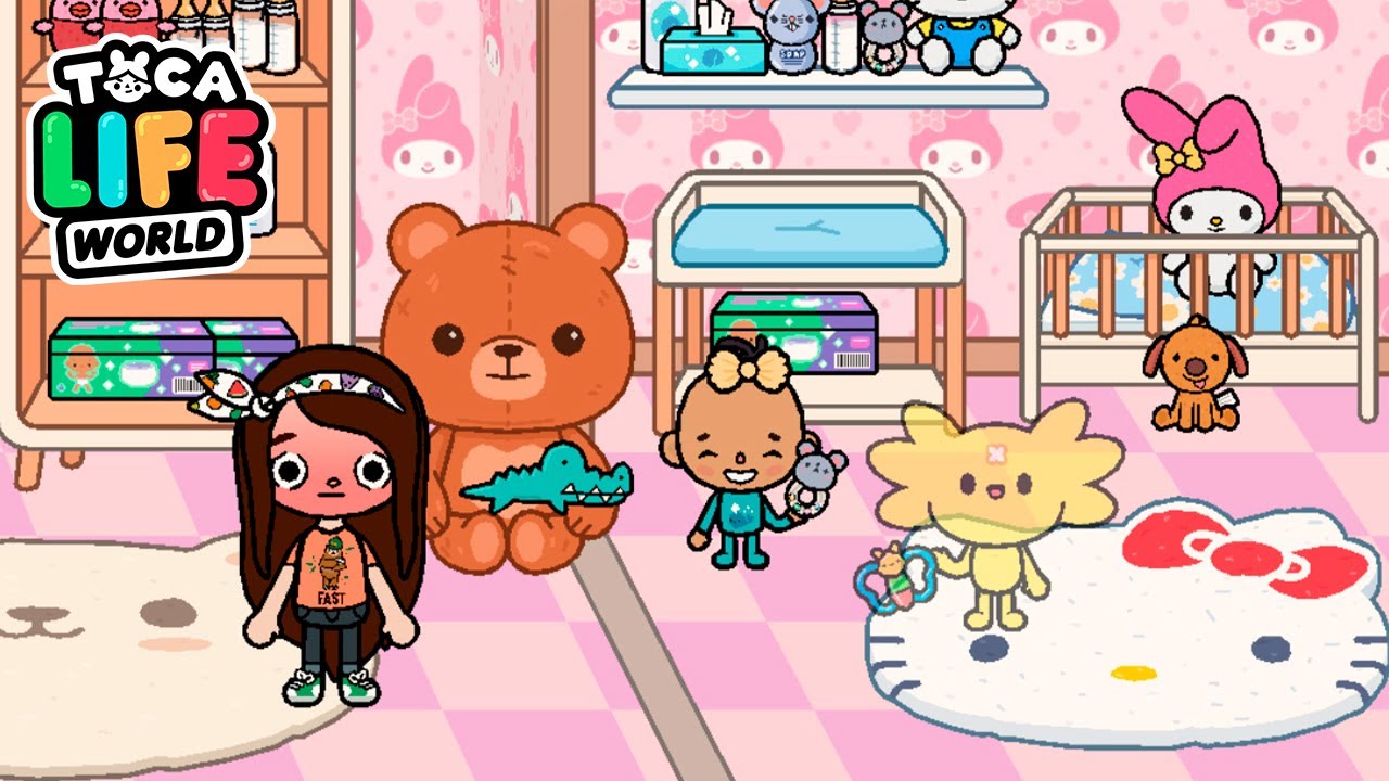 ¡Mi Bebé Tiene un amigo imaginario! Toca Boca Life World