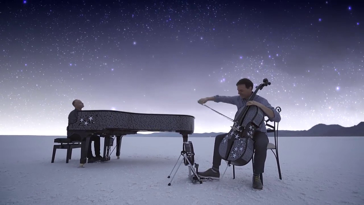 Resultado de imagem para When Stars and Salt collide - Coldplay, A Sky Full of Stars (piano/cello cover)- The Piano Guys