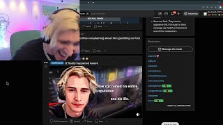 xQc reacts to his SunnyV2 video