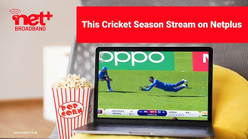 This Cricket Season Stream on Netplus Broadband With Truly Unlmited Data