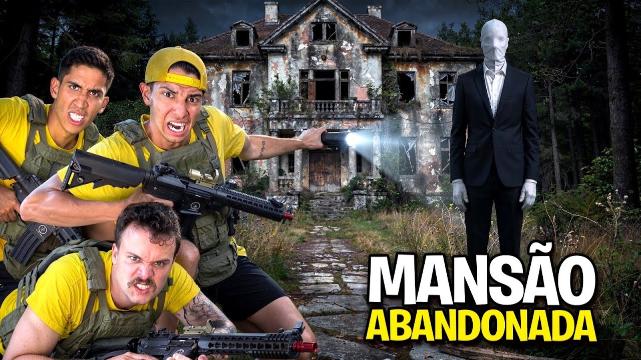 VISITAMOS UMA MANSÃO ABANDONADA *Descendamos o mistério dela ? 