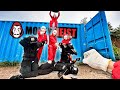 PARKOUR MONEY HEIST KOREA 2 vs POLICE ( BELLA CIAO REMIX )