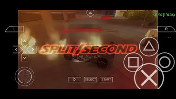 GamePlay Psp Split Second (1/2 Is)!