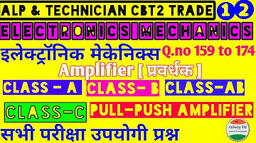 alp & Tech. CBT2 class p-12 Trade Electronics mechanics | Class pf Amplifier Operation A,B,AB & C