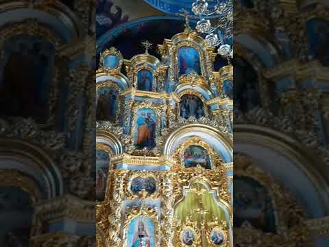 В храме монастыря