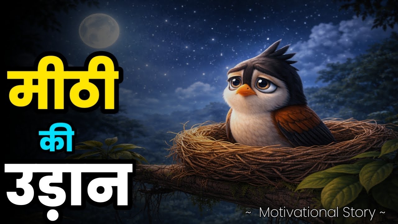मीठी की उड़ान ||  The Flight of Meethi || Hindi Motivational Story|| Nasamajh duniya||