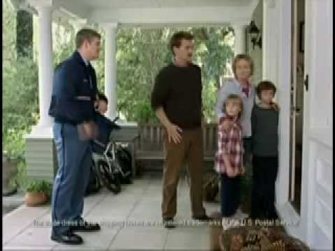 usps clown doll commercial