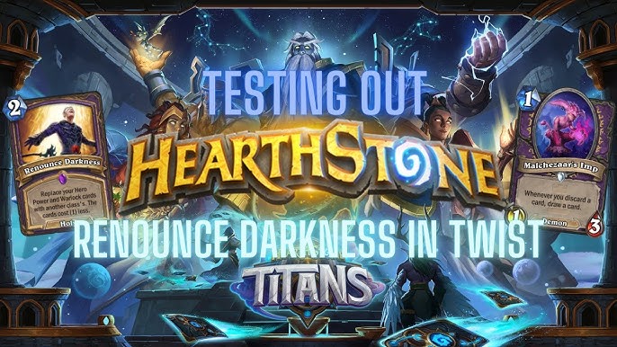 So Renounce Darkness is broken - Twist Format - Hearthstone