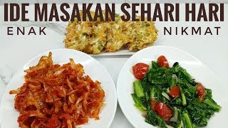 DAILY COOKING IDEAS (PART14) delicious!! Sahur menu, iftar menu