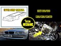 BMW E38 E39 HOW TO REMOVE UPPER SUMP UPPER OIL PAN ON M60 M62 M62TU ENGINE 740i 540i 735i 535i E31