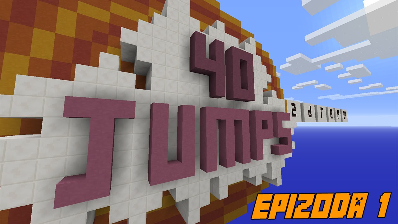 Minecraft Mapa - 40 Jumps (1. epizoda) - YouTube