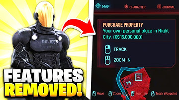 10 Features REMOVED From Cyberpunk 2077