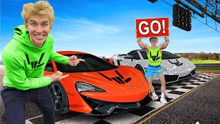 McLaren McSharen Vs Sharerghini (World's Strongest Kid STOLE My Supercar)