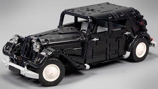 Citroën traction in LEGO TECHNIC