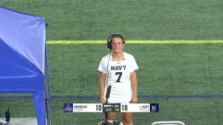 Navy Women's Lacrosse Postgame Interview: Lindsay Beardmore vs. American