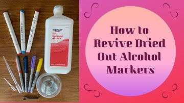 How to Revive Your Dried Out Sharpies, Bics, and Budget Friendly Alcohol Markers