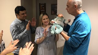 Stories Aryan Chegando do Hospital | Apresentando a casa | Apresentação a Deus 🙏❤️ 06/04/2019