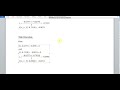 MTH603 Assignment1 Solution
