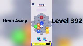 🧠 Hexa Away Level 392 Walkthrough