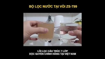 Bộ lọc nước tại vòi Zoosen Chính Hãng