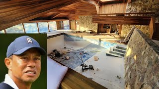 Inside Tiger Woods's $12M Abandoned Mansion