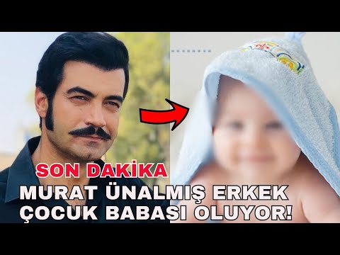 Ünlü Oyuncu Murat Ünalmış Erkek Çocuk Babası Oldu! Görünce Şok olacaksınız!