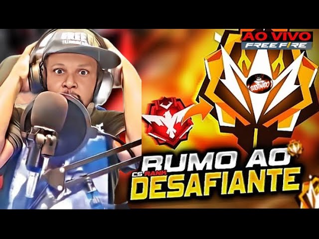 🔥FREE FIRE - AO VIVO🔥X1 DOS CRIAS PREMIADO+RUMO AO MESTRE🔥 