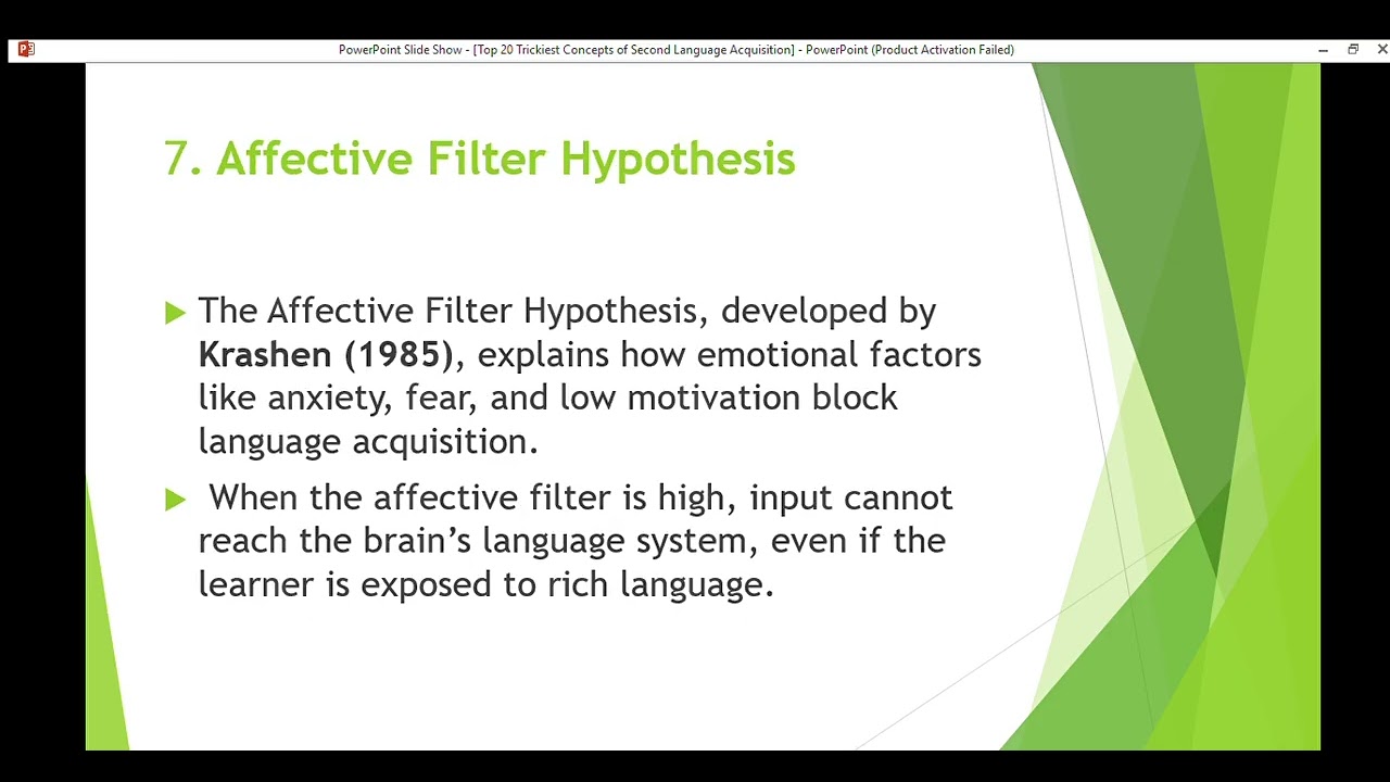 Top 20 Trickiest Concepts of Second Language Acquisition