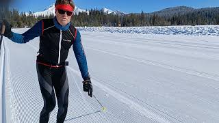 How to Cross Country Skate Ski on Icy Conditions