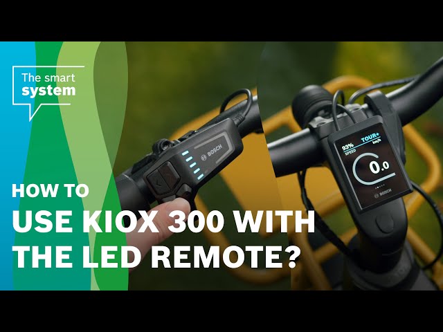 How To, Use Kiox 300 and LED Remote