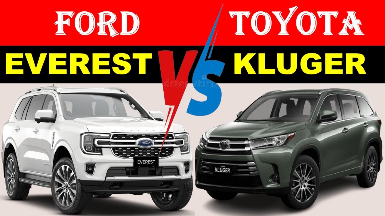 ALL NEW Ford EVEREST Vs ALL NEW Toyota KLUGER | Which One Is better ...