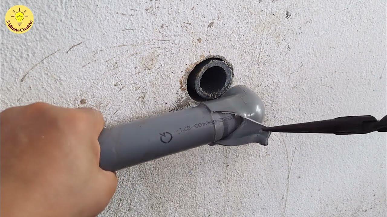 Clever ways to bend plastic pipes and how to install a plumber's new